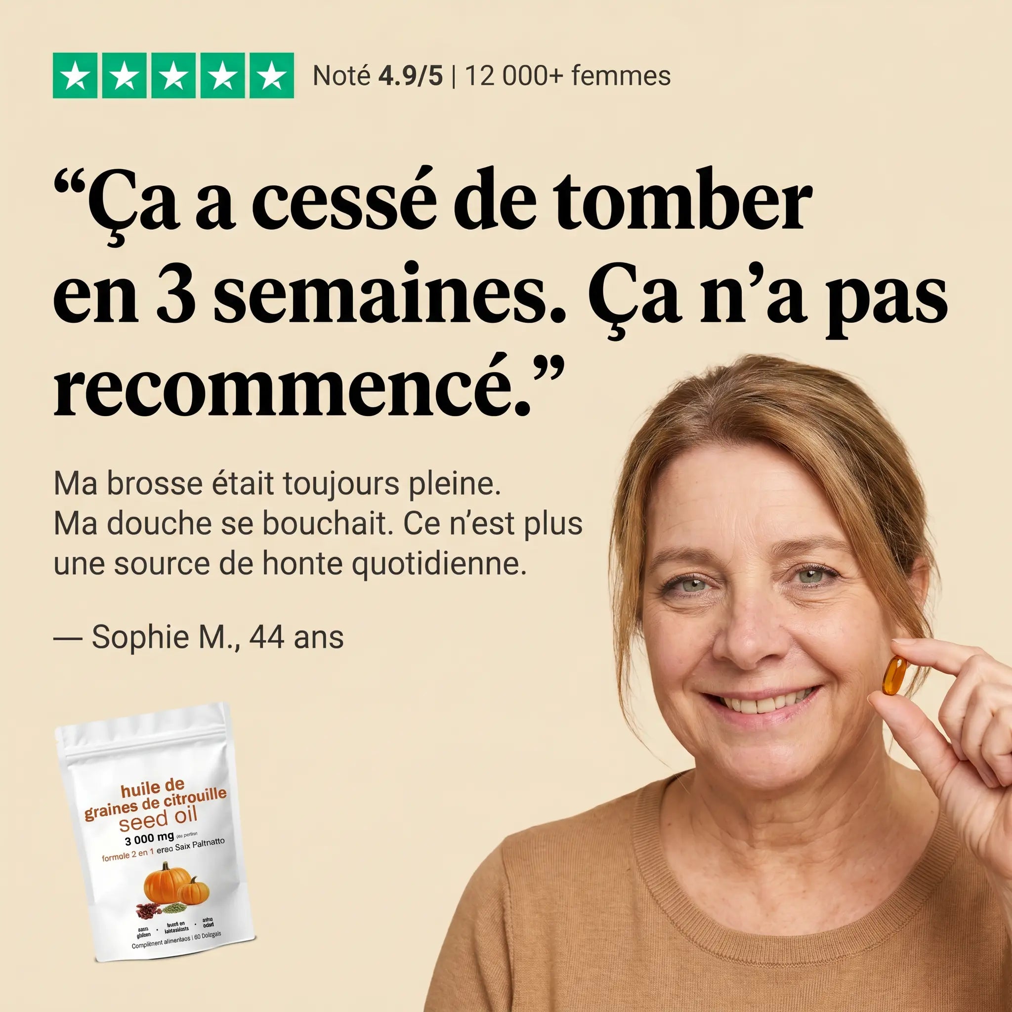 Formule DHT | Softgels Capillaires 3 Sachets